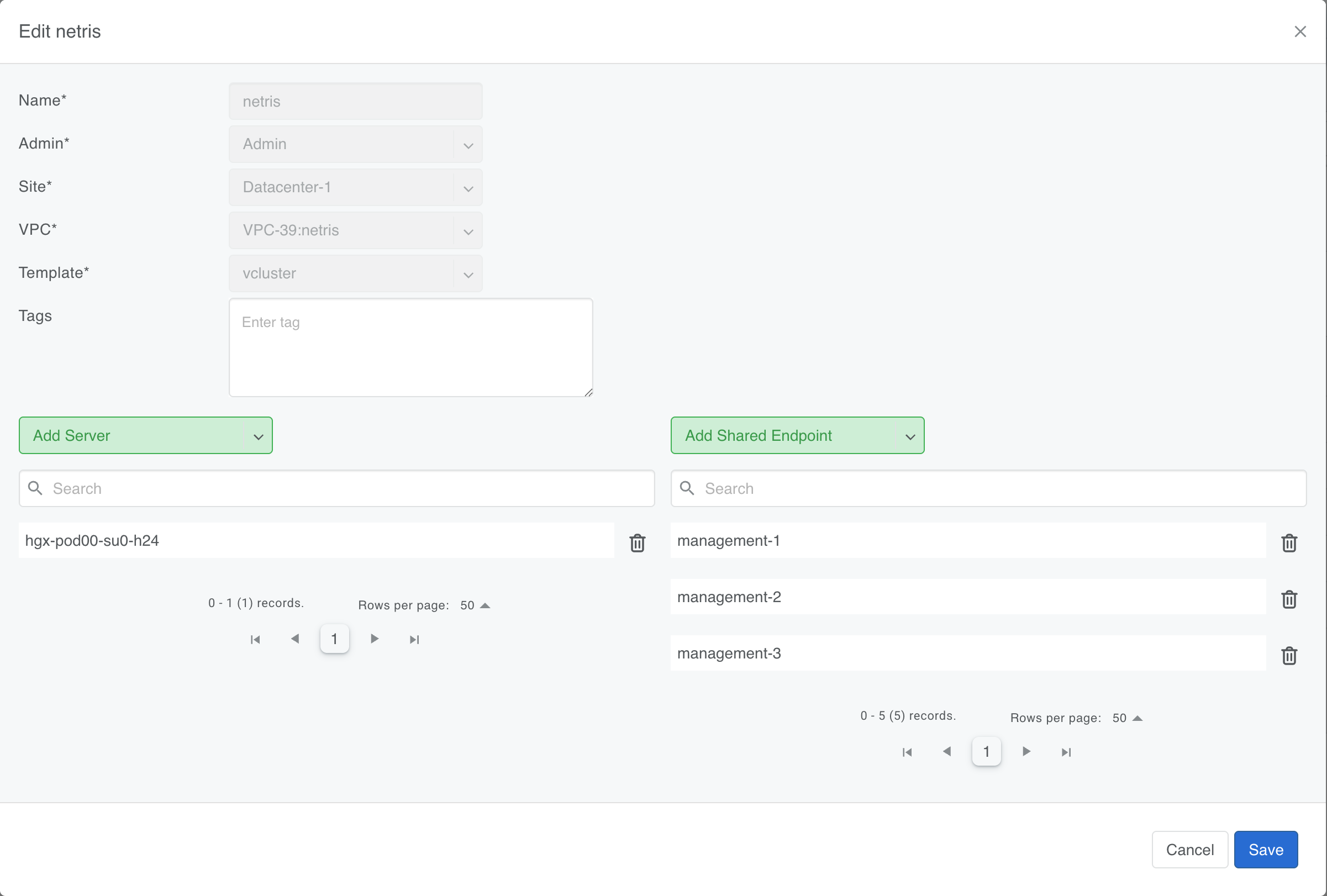 Add bare metal server